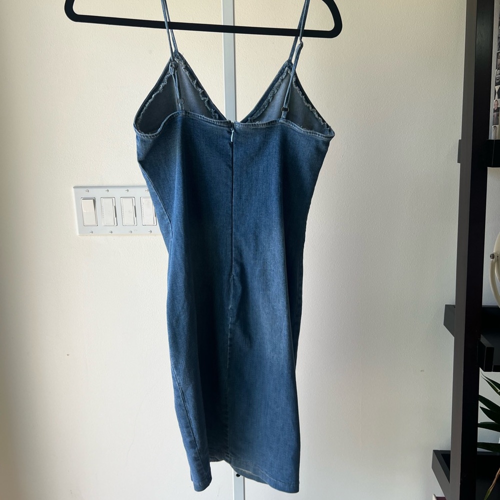 Denim Dream Mini Dress - Picture 6 of 7